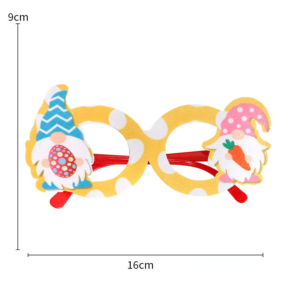 Wholesale Plastic Easter Decoration Bunny Glasses